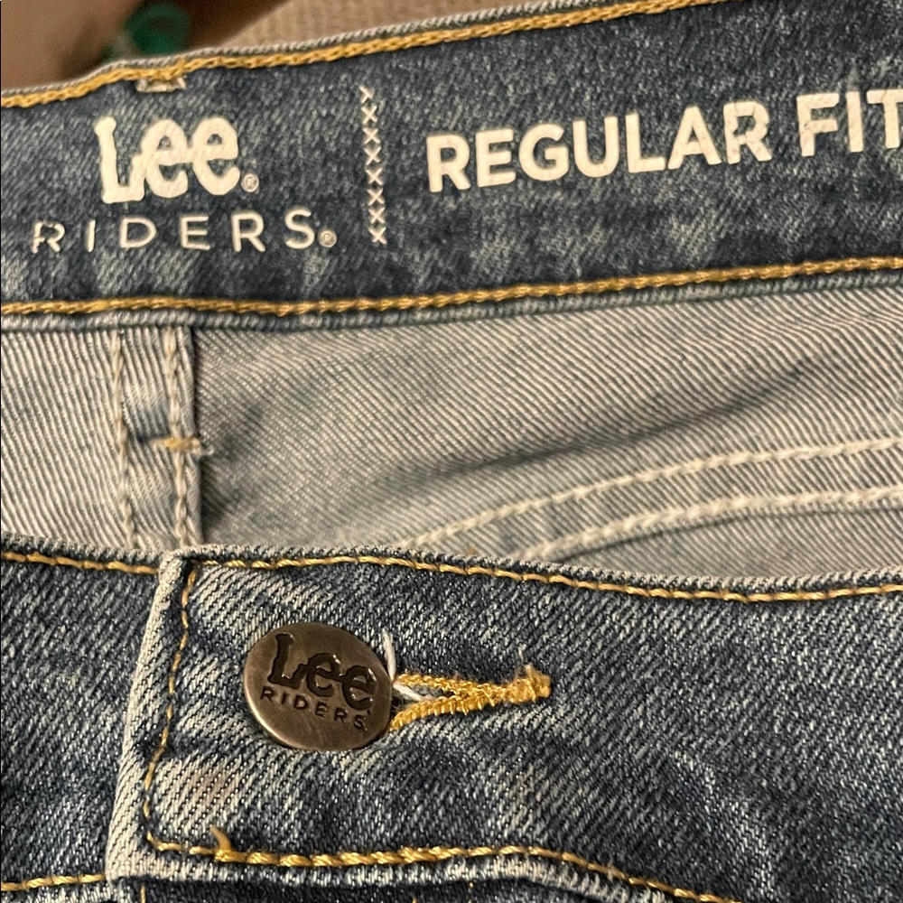 Lee Riders‎ Regular Fit Straight Denim Jeans 40x28 - Picture 3 of 8